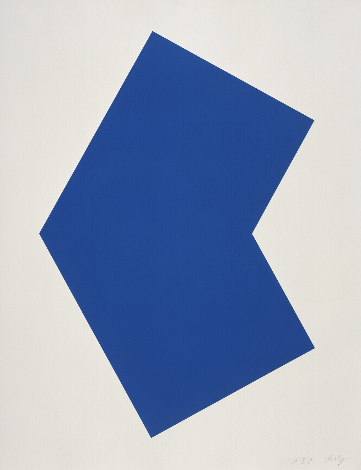 Blue Ellsworth Kelly