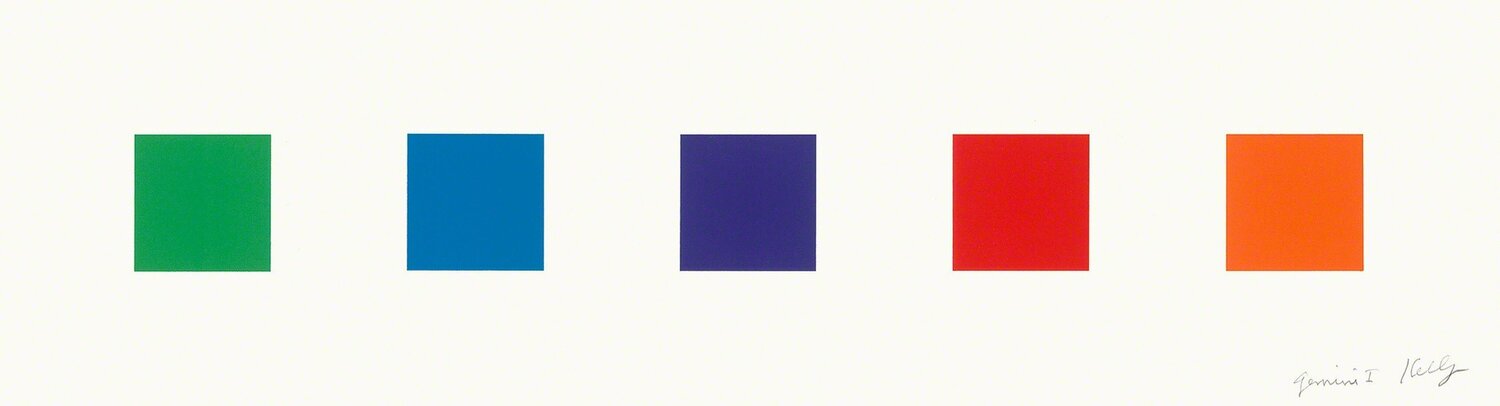 Color Squares 1 Ellsworth Kelly