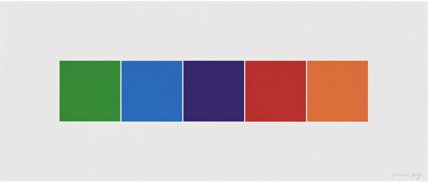 Color Squares 4 Ellsworth Kelly