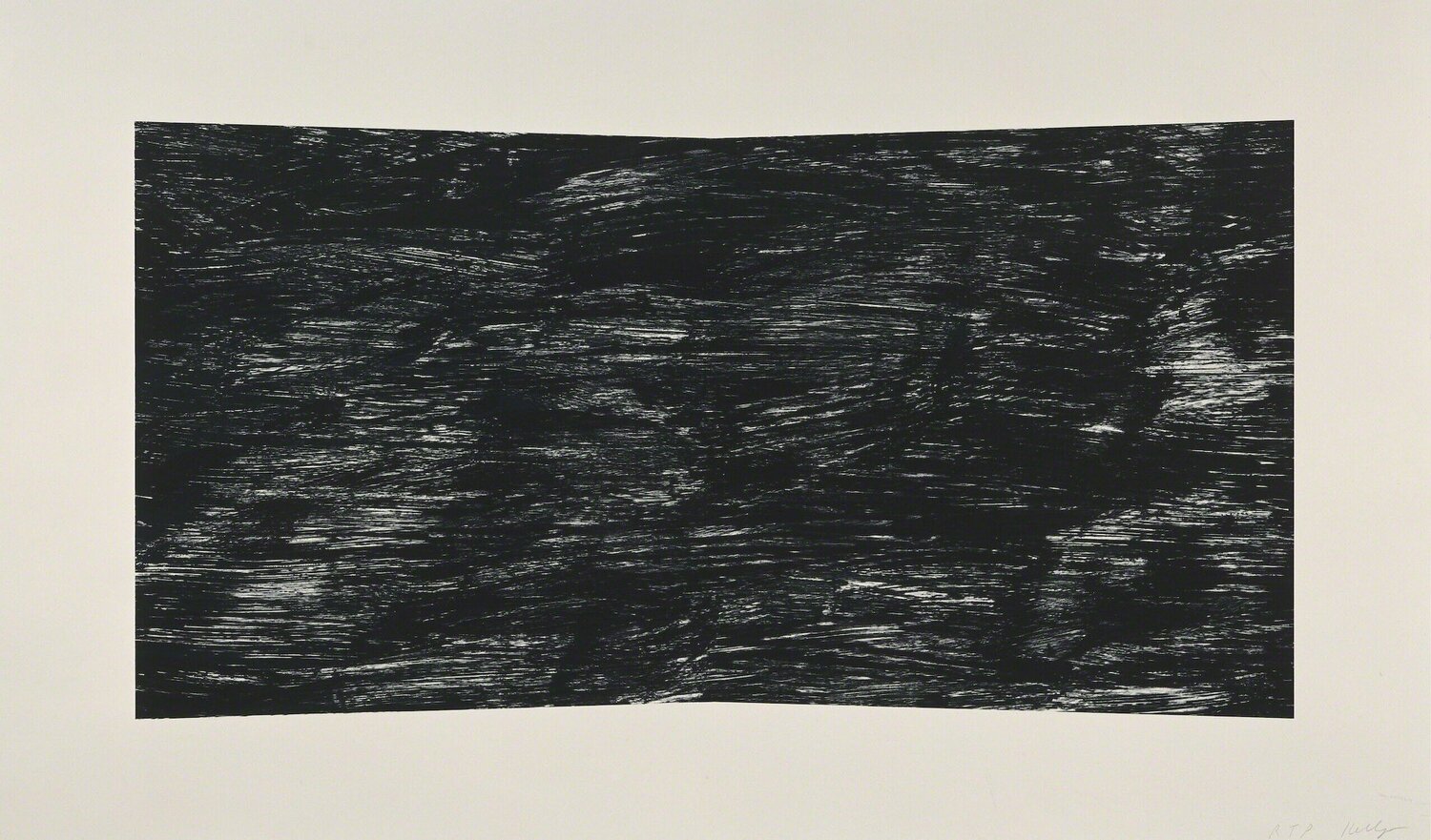 Black (Texture) Ellsworth Kelly