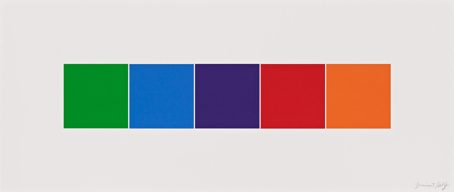 Color Squares 4 Ellsworth Kelly