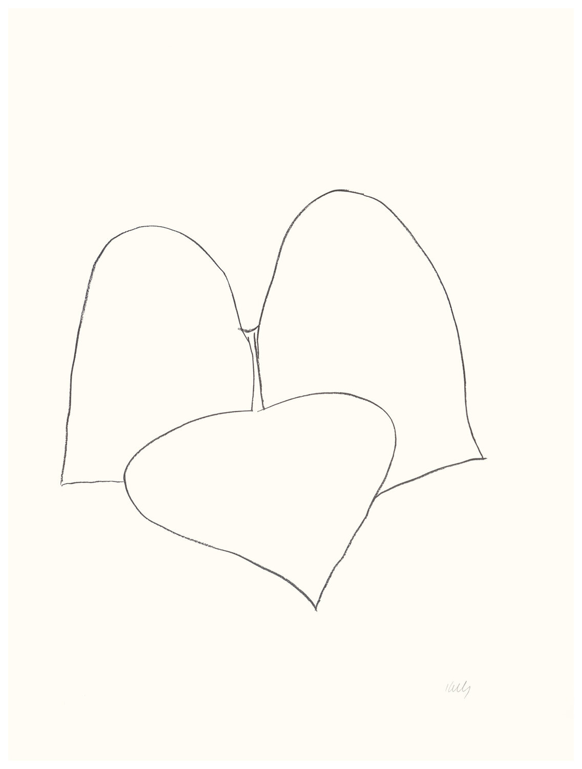 String Bean Leaves III (Haricot Vert III) Ellsworth Kelly