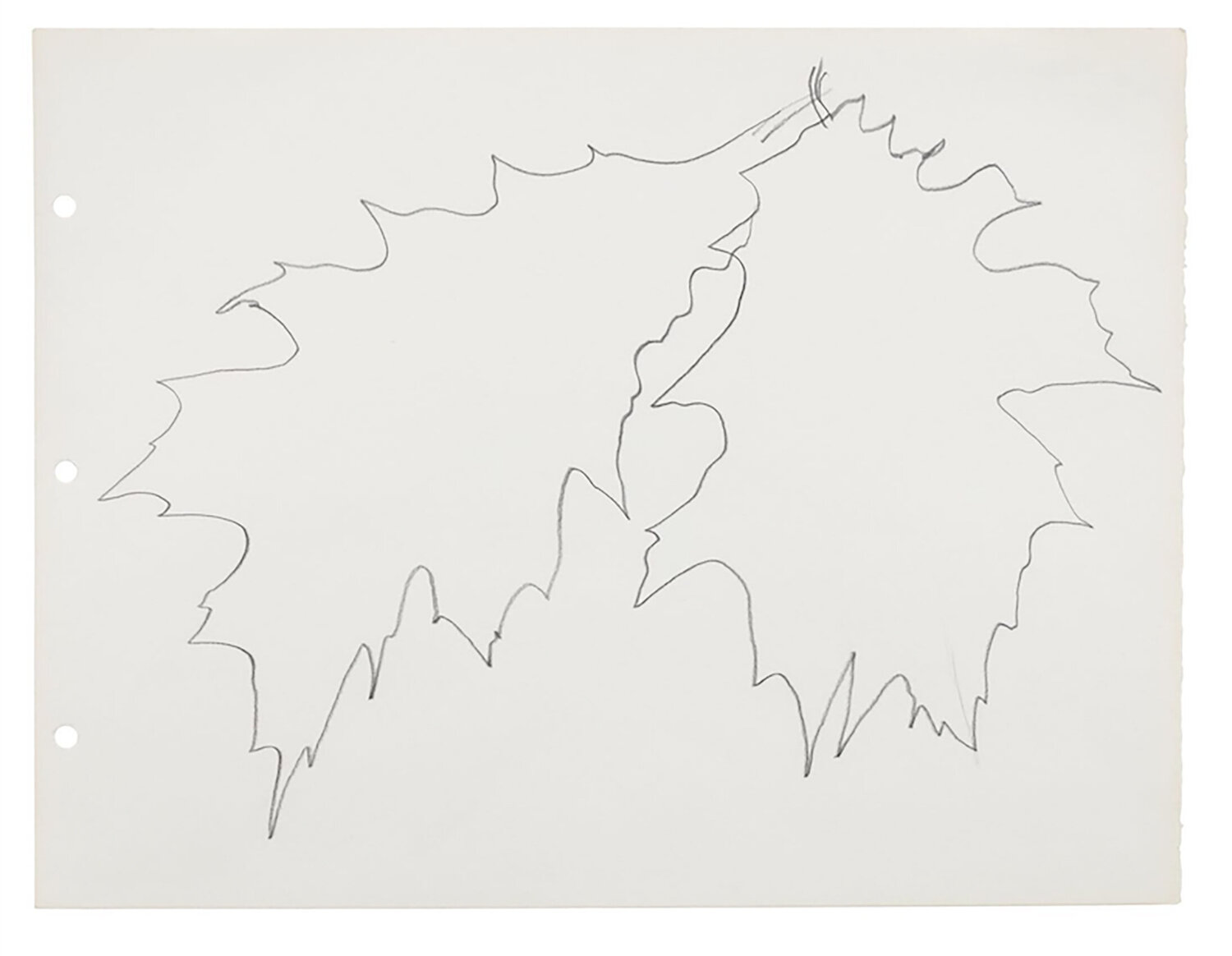 Oak (2 Leaves) Ellsworth Kelly