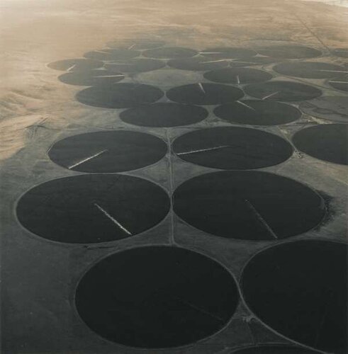Pivot Irrigation Near the One Hundred Circle Farm and the McNary Dam on the Columbia River, Washington van Emmet Gowin, Fotografie te koop op Singulart