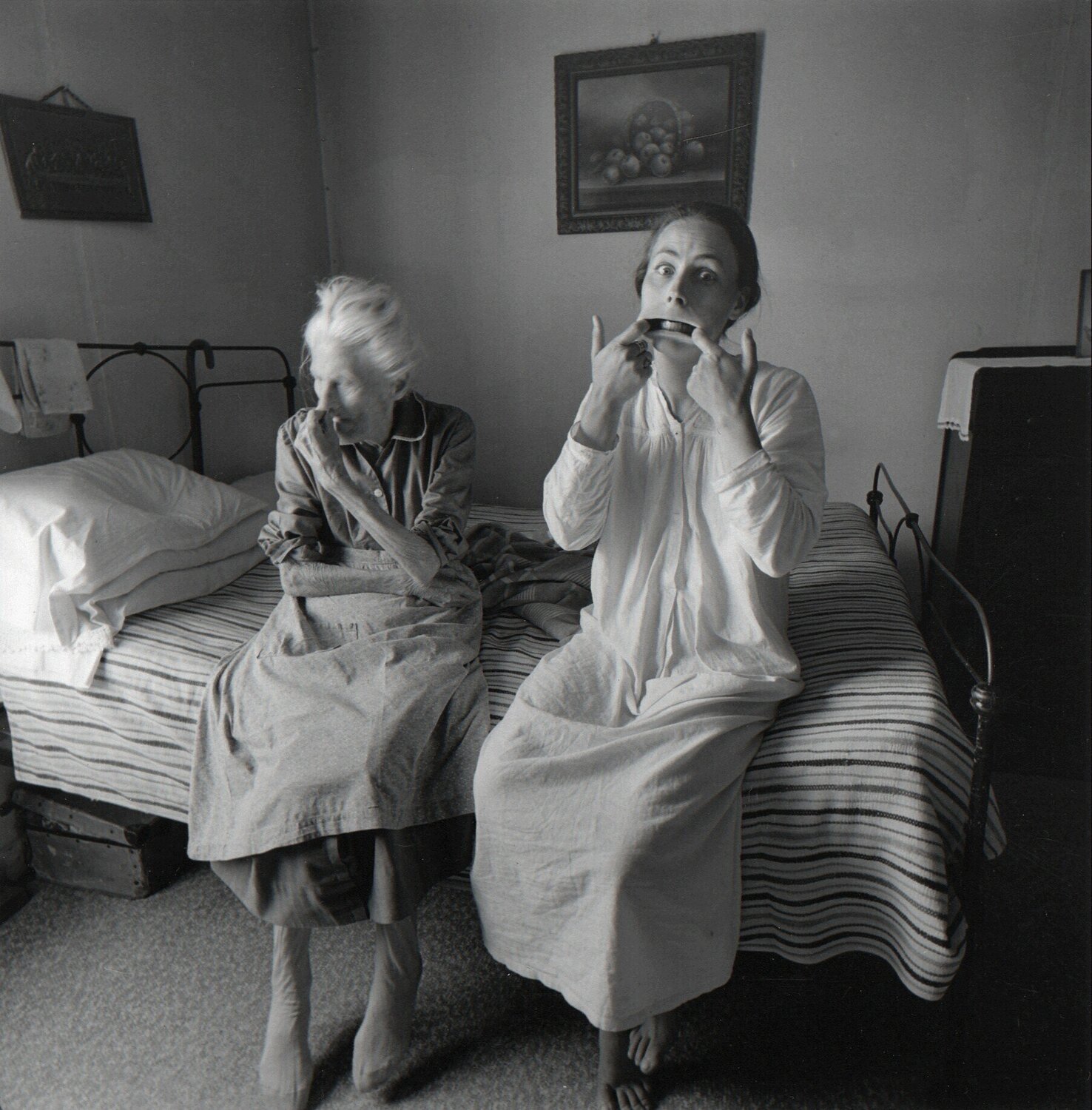 Edith and Rennie Booher, Danville, Virginia Emmet Gowin Fotografie zu verkaufen