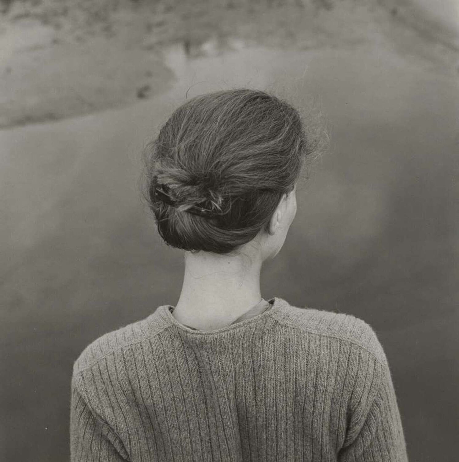 Edith, Chincoteague, Virginia Emmet Gowin Fotografia in vendita