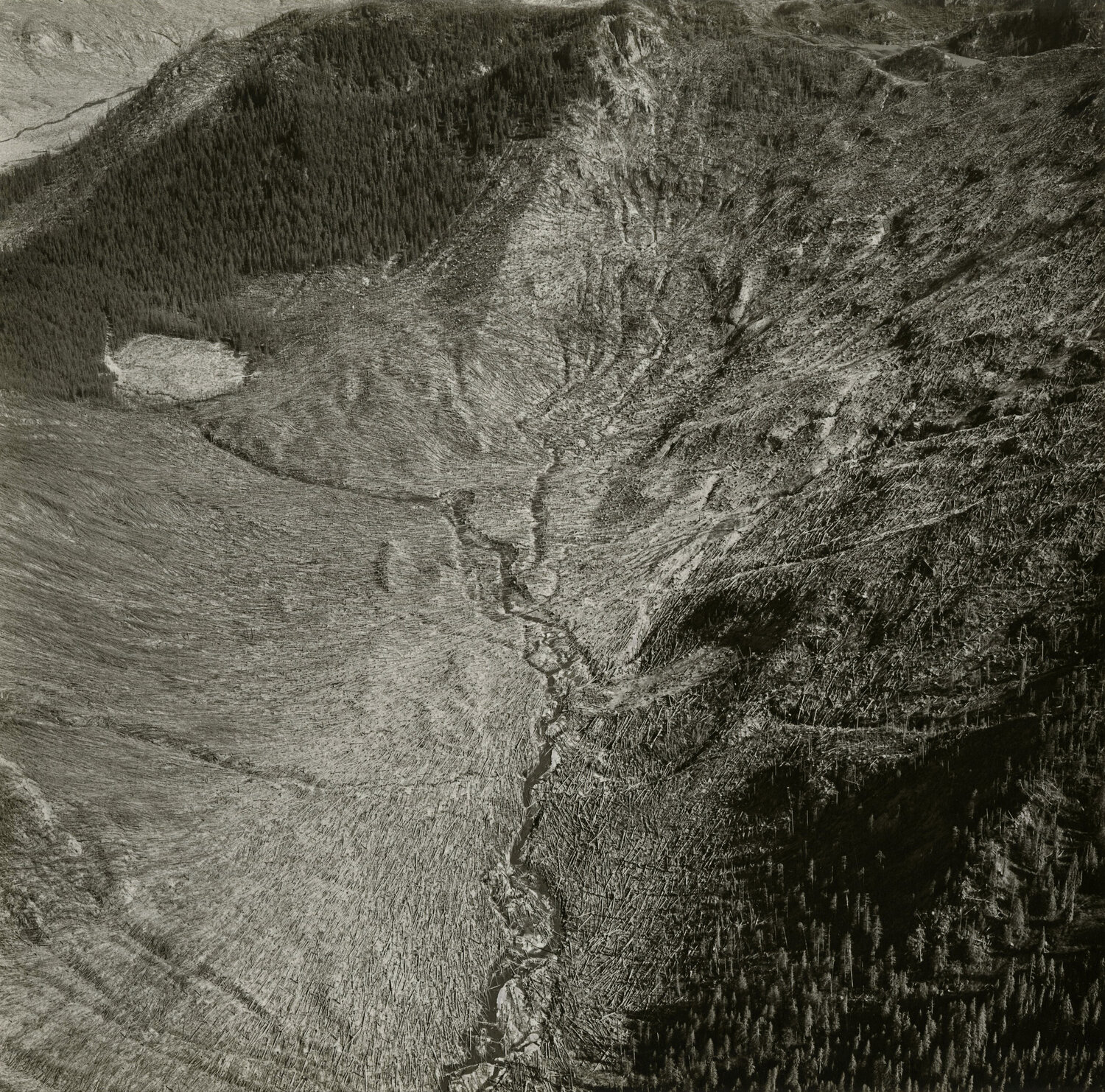 Area of Mount St. Helens Emmet Gowin Fotografie zu verkaufen