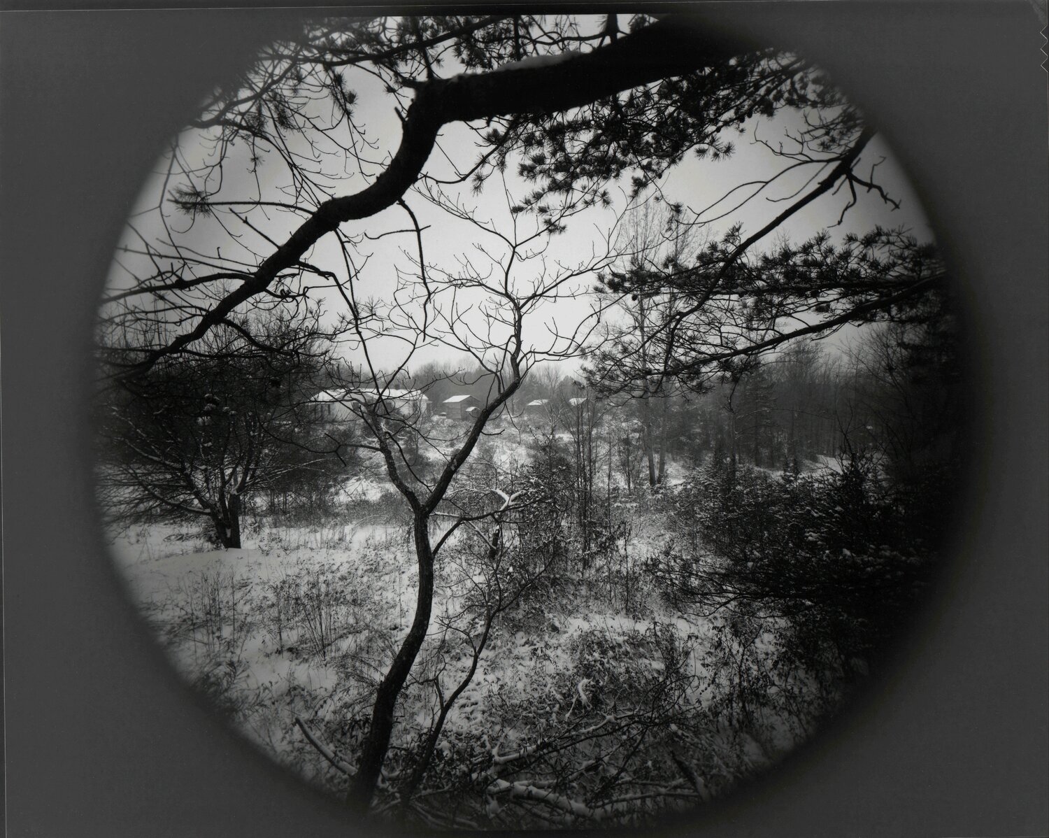 Renee Booher's House, Danville, Virginia Emmet Gowin Fotografia in vendita