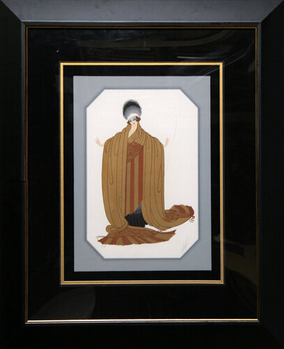 Lady Unraveling di Erté, Stampa in vendita su Singulart