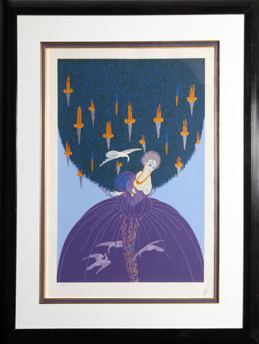 Freedom and Captivity by Erté, Print for Sale on Singulart