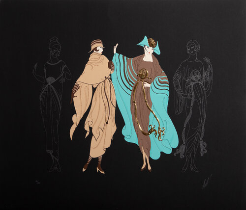 On The Avenue Metropolis di Erté, Stampa in vendita su Singulart