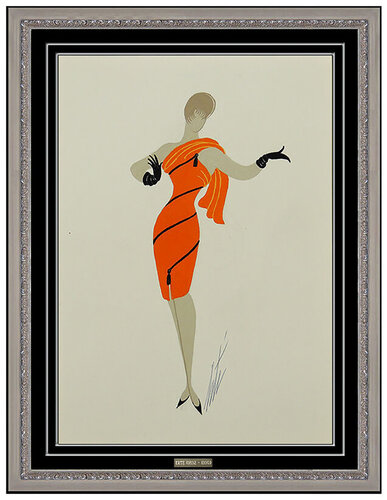 Robe a Zip di Erté, Opera su carta in vendita su Singulart