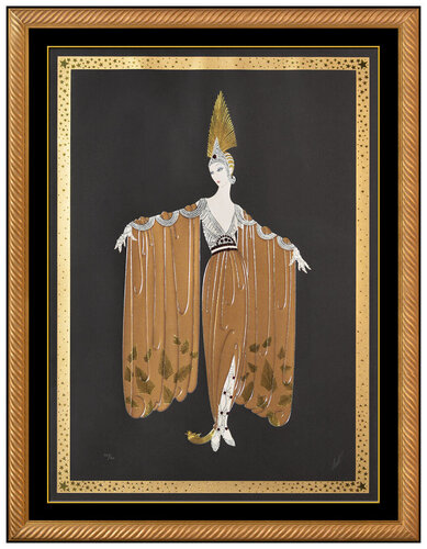 Gown Orientale di Erté, Stampa in vendita su Singulart