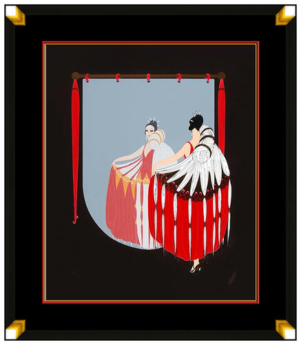 The Mirror di Erté, Stampa in vendita su Singulart