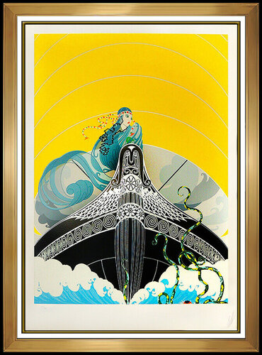 Surprises of the Sea di Erté, Stampa in vendita su Singulart