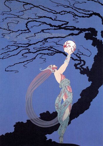 Fireflies di Erté, Stampa in vendita su Singulart