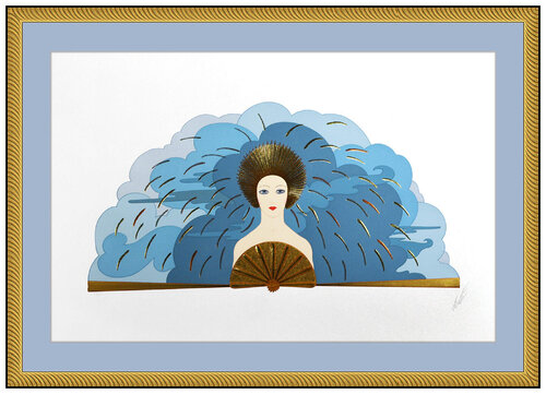 The Storm di Erté, Stampa in vendita su Singulart
