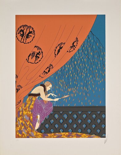 Fall di Erté, Stampa in vendita su Singulart