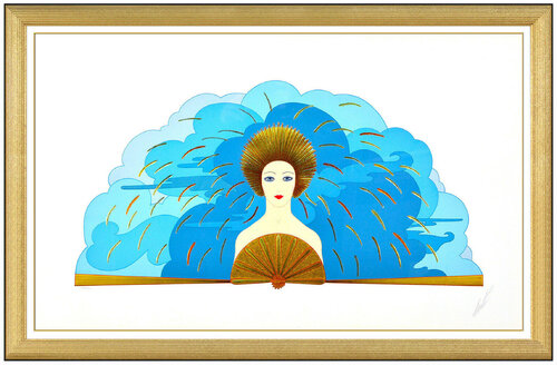 The Storm di Erté, Stampa in vendita su Singulart