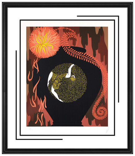 Autumn Song di Erté, Stampa in vendita su Singulart