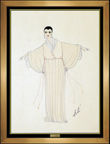 Evening Dress di Erté, Opera su carta in vendita su Singulart