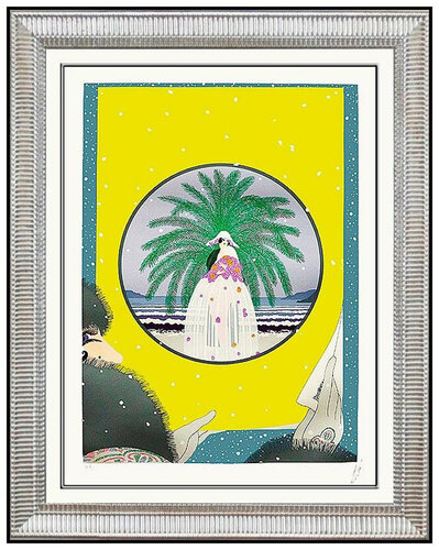 Riviera von Erté, Druck kaufen auf Singulart