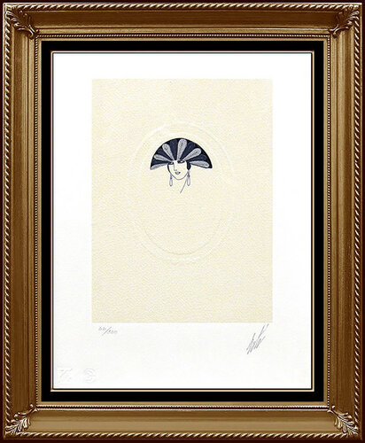 Feathers van Erté, Afdruk te koop op Singulart