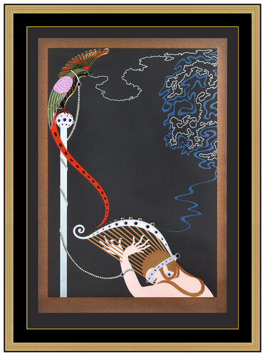 Enchanted Melody di Erté, Stampa in vendita su Singulart