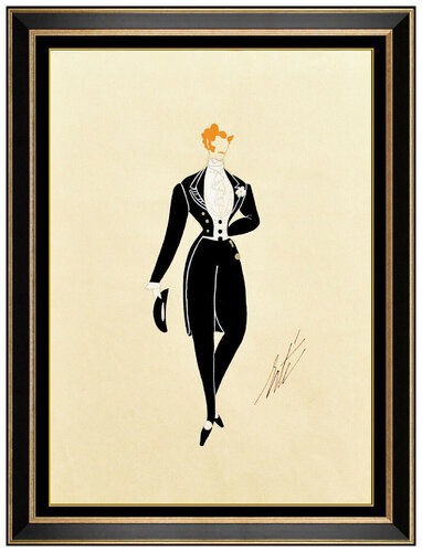 La Ciboulette di Erté, Opera su carta in vendita su Singulart
