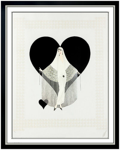 Fringe Gown di Erté, Stampa in vendita su Singulart