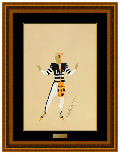 Courting the Maiden van Erté, Schilderij te koop op Singulart