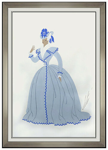 Cosi Fan Tutte Fleurdilise - 2nd Version van Erté, Schilderij te koop op Singulart