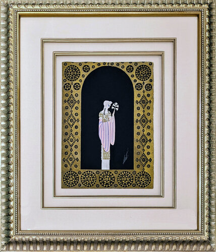 LA PRINCESSE LOINTAINE: LES FEMMES DE MILISSINDE van Erté, Schilderij te koop op Singulart