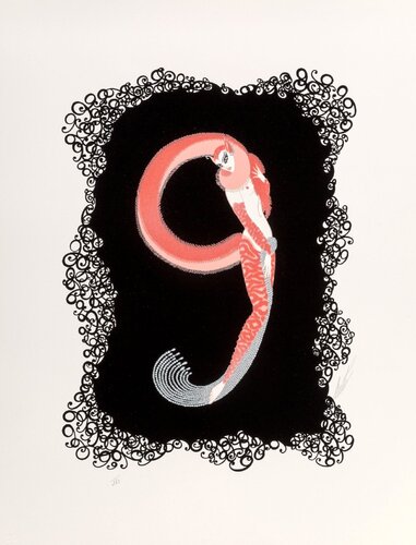 Number 9 von Erté, Druck kaufen auf Singulart