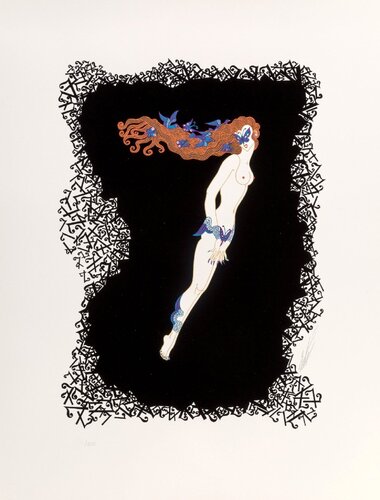 Number 7 von Erté, Druck kaufen auf Singulart