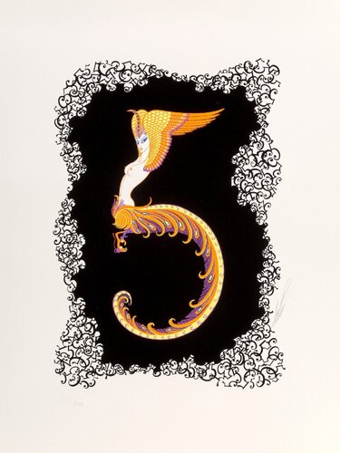 Number 5 von Erté, Druck kaufen auf Singulart
