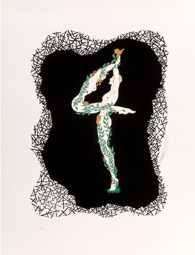 Number 4 von Erté, Druck kaufen auf Singulart