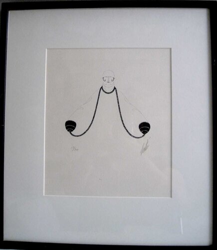 FICELLE - LA CORDA  von Erté, Druck kaufen auf Singulart