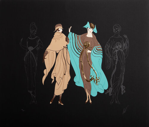 On The Avenue Metropolis di Erté, Stampa in vendita su Singulart