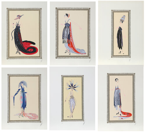 Vamps Suite von Erté, Druck kaufen auf Singulart