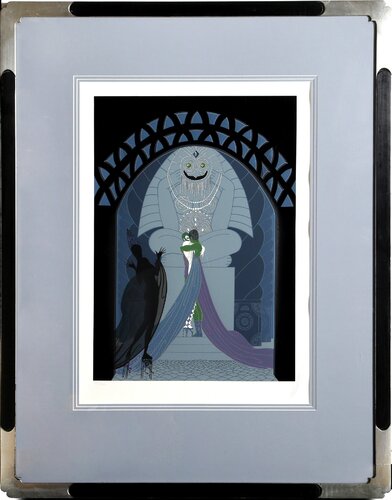 Lovers and Idol di Erté, Stampa in vendita su Singulart