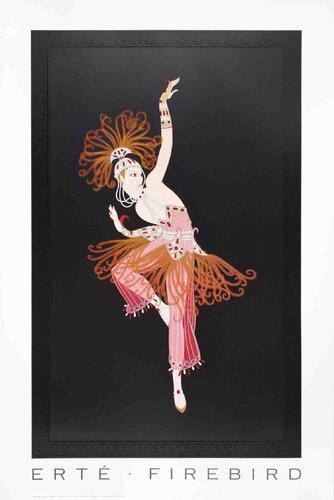 Firebird di Erté, Stampa in vendita su Singulart