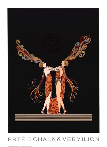 Kiss of Fire by Erté, Print for Sale on Singulart