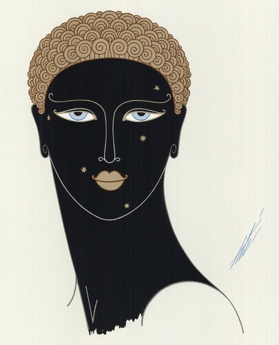  Queen of Sheba -  by Erté, Print for Sale on Singulart
