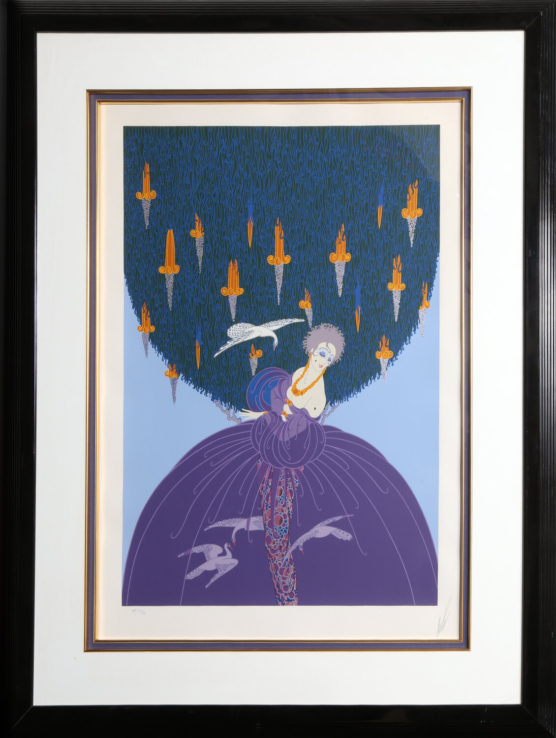 Freedom and Captivity Erté