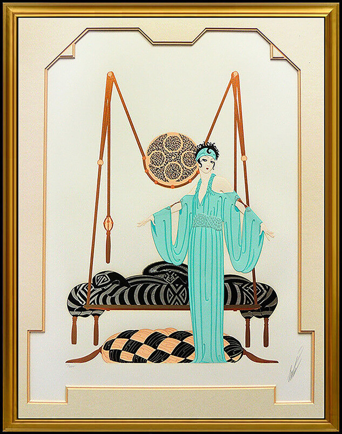 Pillow Swing Erté