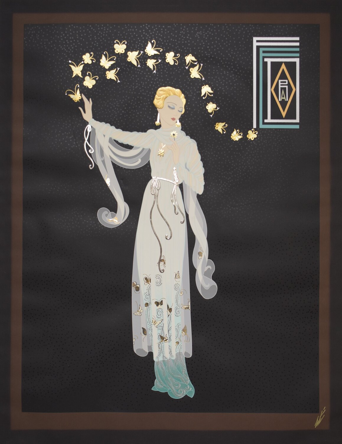 Fedora Butterfly Erté