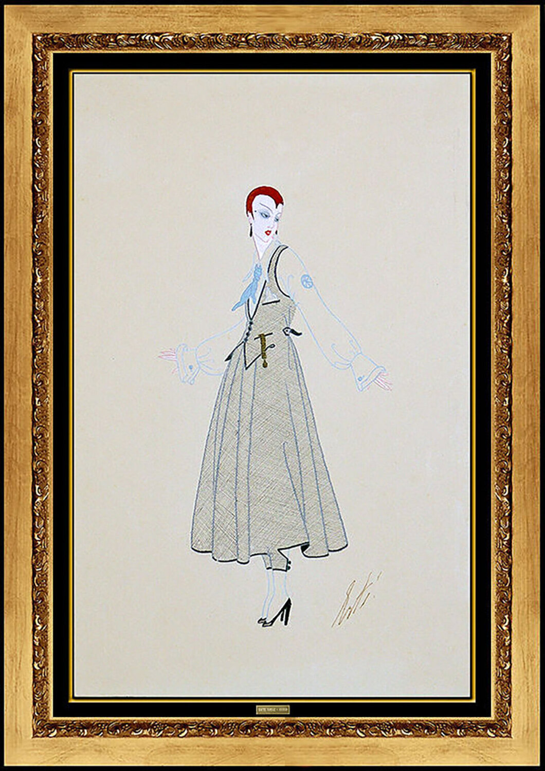 Bendel Dress Erté