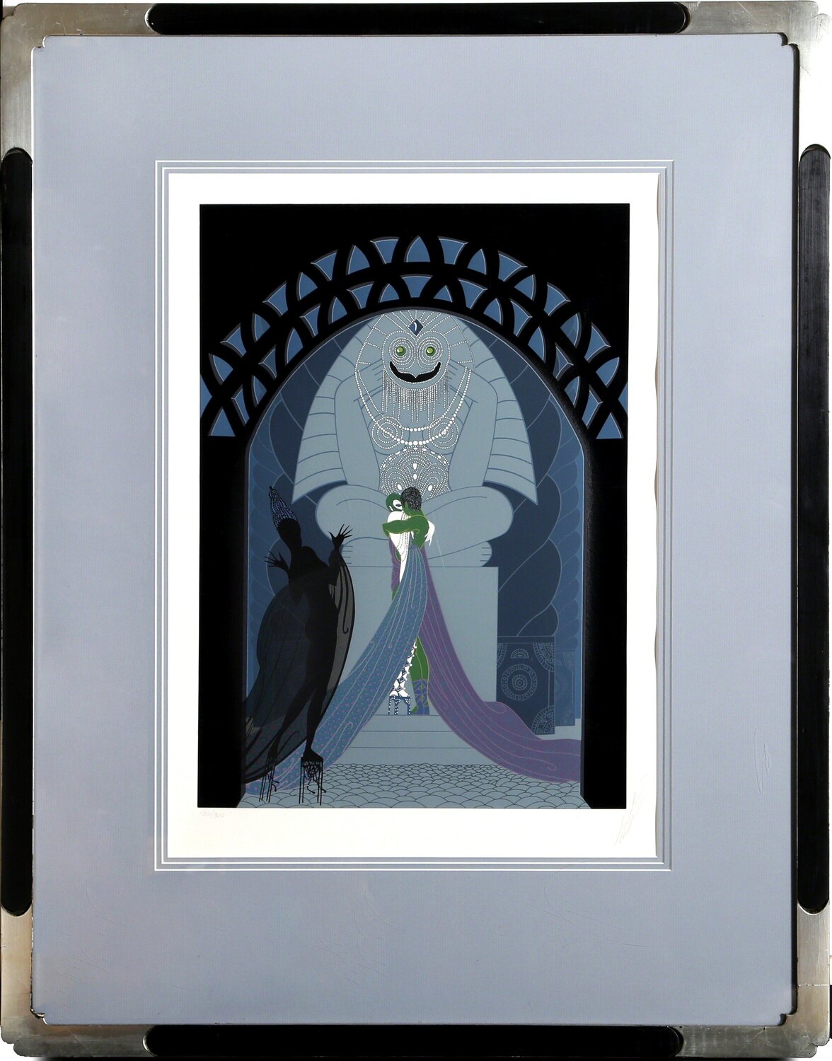 Lovers and Idol Erté