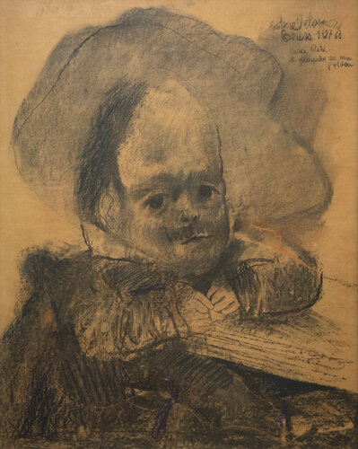 Dibujo a la manera de Velasquez (Drawing in the Manner of Velasquez) di Fernando Botero, Opera su carta in vendita su Singulart
